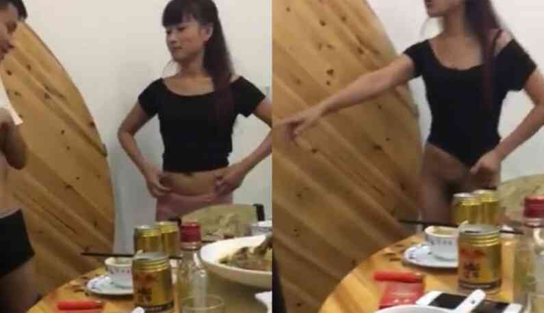 俗辣男嗆「敢不敢脫內褲」？反悔要求女子先脫...女子煞氣往下一拉！男子夾雞逃跑