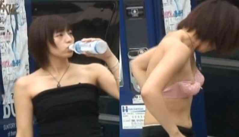 เธอโดนหนุ่มหื่น ดึงเกาะอกหลุด