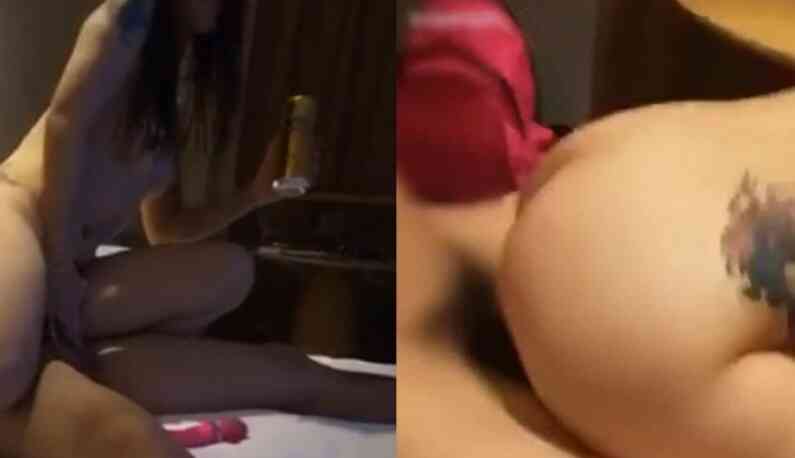 比格雷的50道陰影還刺激！色情網紅情人節喝酒開趴玩3P！情趣用品助高潮：寶貝我很騷