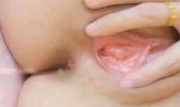 近距離觀賞難得一見的白嫩極品美鮑～