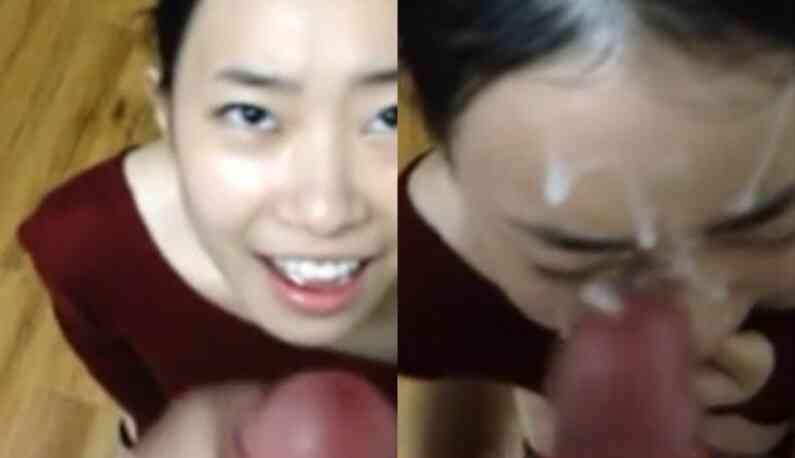 洋腸妹第一次被顏射超緊張…可愛反應讓人好興奮！