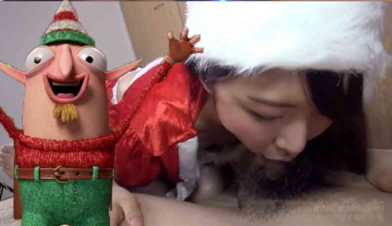 [聖誕佳節必看佳作!] 聖誕女孩給單身狗的大禮就是給你內射一整個耶穌聖誕千秋夜！