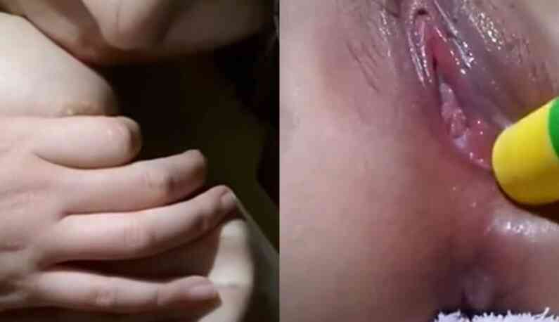 連毛都很稀疏就拿口紅膠亂塗小妹妹