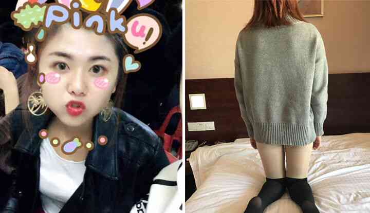 สาวแก้มกลมโดนสอนเสียว