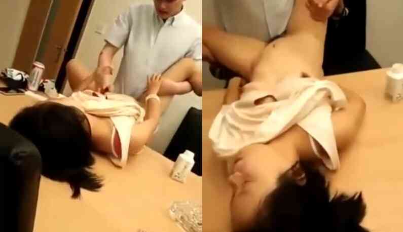 พนักงานสาวทำผิด เลยโดนบอสจับเย็ดในห้องประชุม แถมบังคับให้ตอบว่าสบายหีไหม