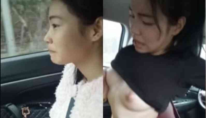 เจอสาวริมทางโบกรถ พอให้เธอขึ้นนอกจากพูดมากเเล้วยังยอมให้แตกในอีก