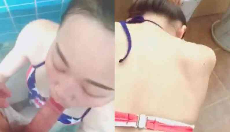 泡溫泉時被被秘書故意挑逗!忍不住就從浴池幹到戶外用餐區!