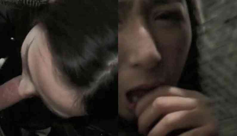 หนุ่มหื่นชวนเเฟนสาว ไปโม้คควยให้ในห้องน้ำ เสร็จแล้วก็จับเธอเย็ดสะใจ