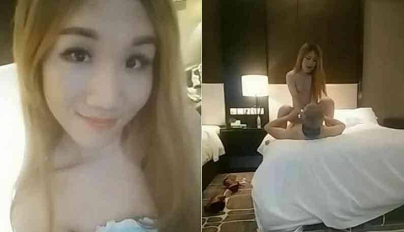 金髮妹子欲仙欲死：「我要你射在我的逼裡~」