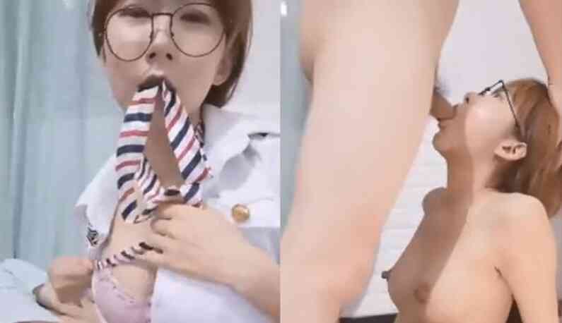 可愛眼鏡娘 空軍大奶號準備起飛，請繫上安全帶