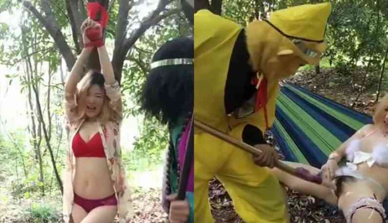 吸遊記-當狐狸精遇上唐僧一行人，師徒四人只好將『射』利子全部送給她~