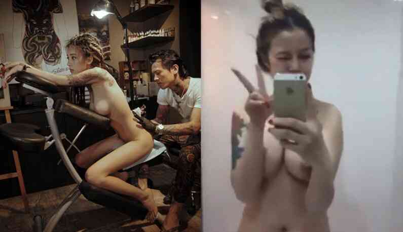 ช่างสักJIULING นมโตเต้งออก (1)