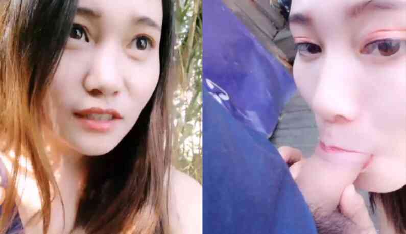 สตรีมเมอร์ตาโตเป่าควยที่สวน