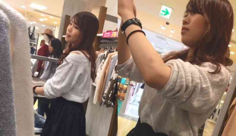 กล้องแอบถ่ายตัวจริง!! แกล้งถามเสมียนใจร้อน แต่จริงๆ อยากดูกางเกงในเป็นไงมั่ง 58