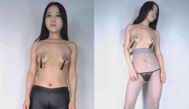 สาวน้อยผู้สง่างามและบางเบา~ หน้าอกสวยแกว่งไปแกว่งมาอยู่หน้ากล้อง~ มอเตอร์ไฟฟ้าดำเนินต่อไป!!