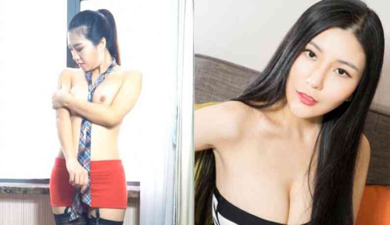 สาวสวยถ่ายภาพโป๊