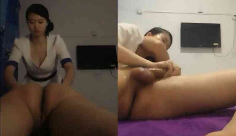 ลูกค้าขี้หื่นอยากลวนลามนักนวด