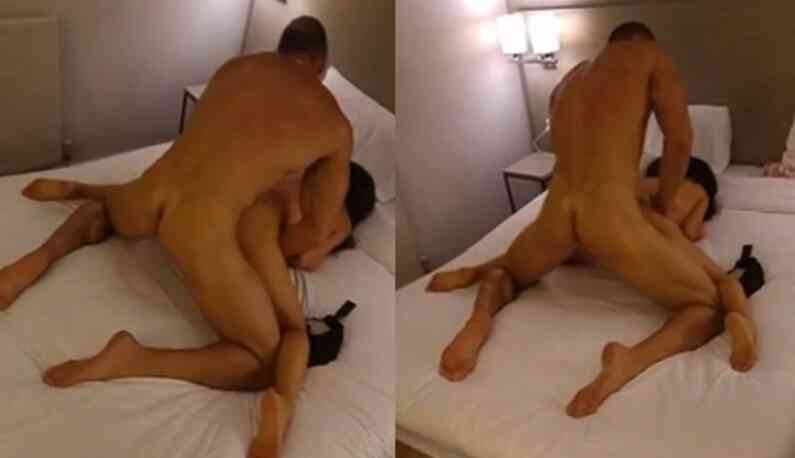 ลุงเย็ดดุแฟนสาวบนเตียง