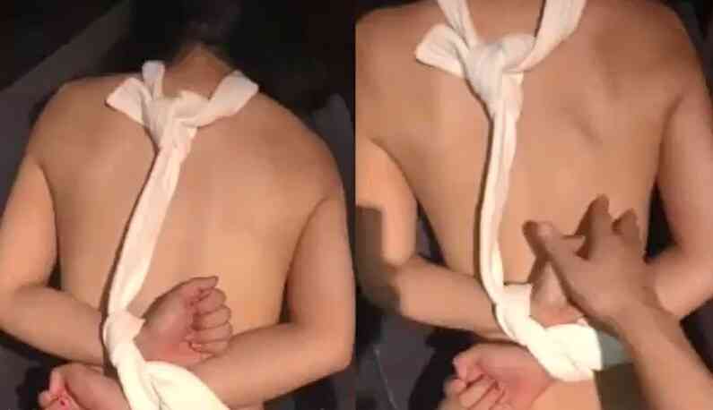 จับมัดแล้วเย็ดให้เข็ดเลย