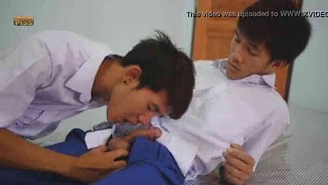 gay นักเรียนกินกันเองแล้ว เปลี่ยนกันเลีย เอากันแบบนี้คาชุดนักเรียน